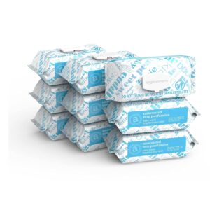 Elements Baby Wipes, Unscented, 810 Count, Flip-Top Packs